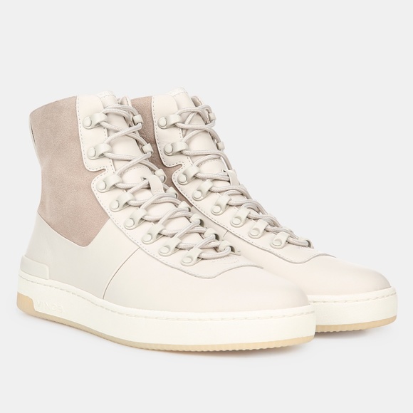 vince rowan high top sneakers